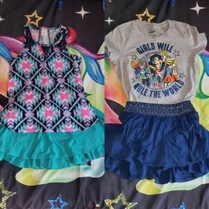 2 gently worn outfits!
